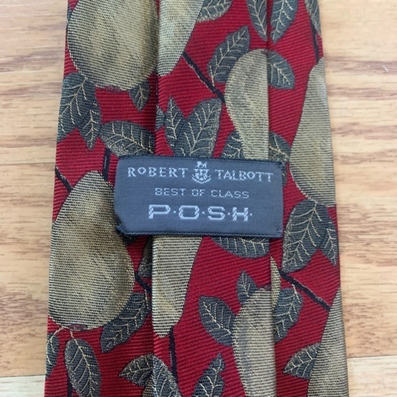 Robert Talbott “Best of Class” Pear Pattern Tie - Picture 3 of 6
